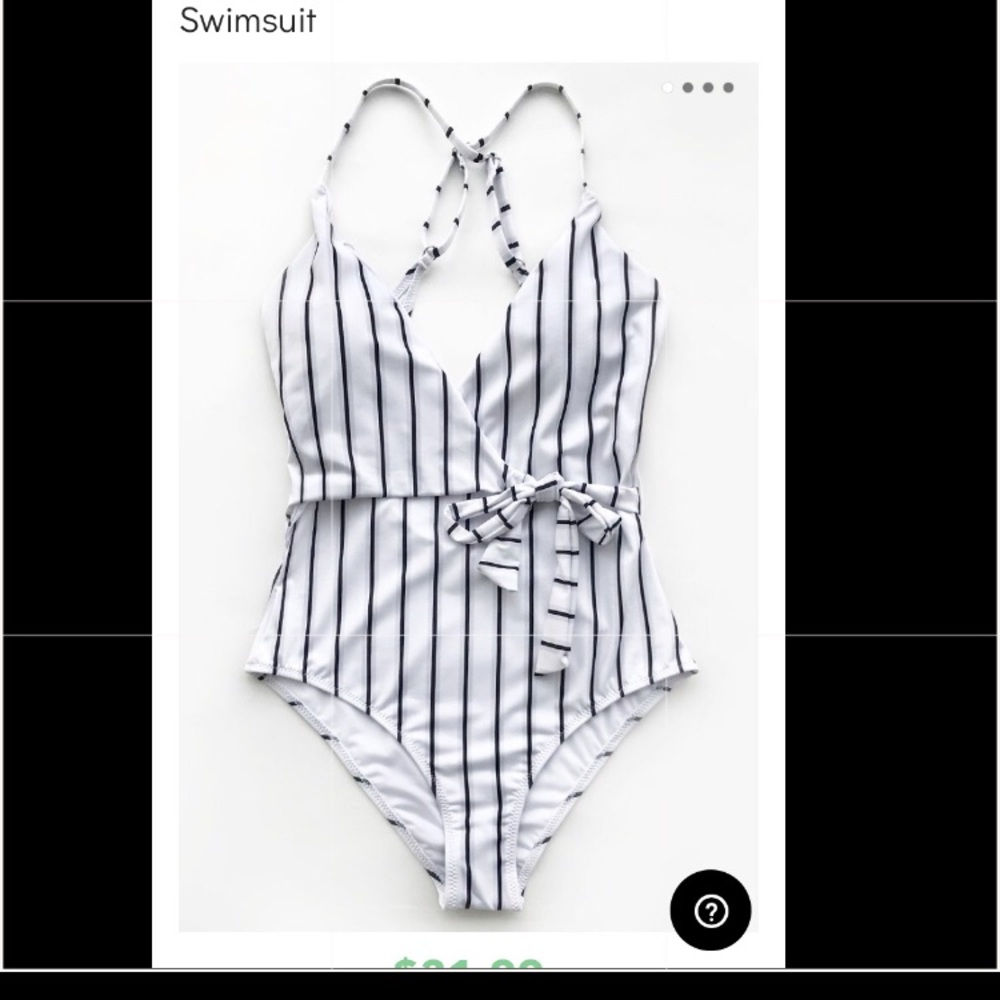 Cupshe size S wrap bathing suit! Never been worn!